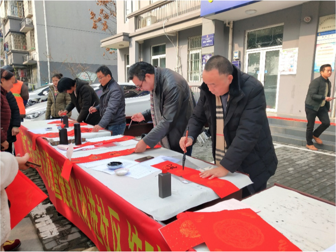 公司黨支部與民惠二區(qū)黨支部結對共建主題黨日活動(圖2)